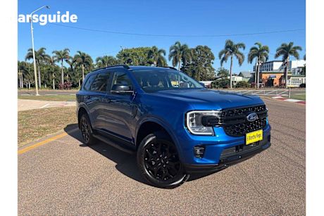 Blue 2025 Ford Everest Wagon Sport (rwd)