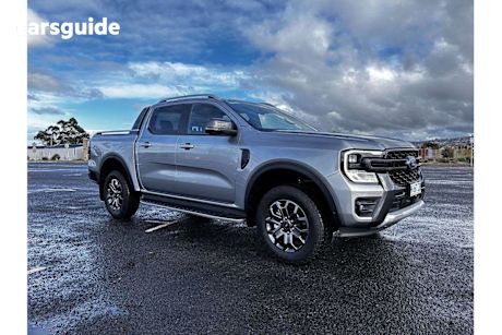 Silver 2024 Ford Ranger Ute Tray WILDTRAK 4X4