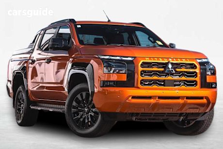 Orange 2025 Mitsubishi Triton Ute Tray GSR 4X4