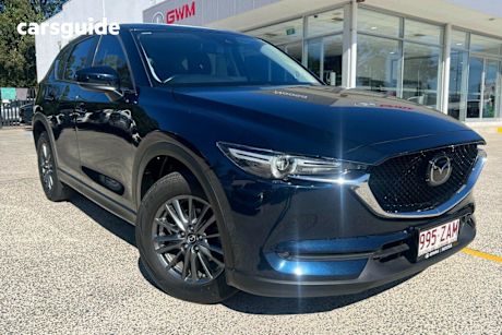 Blue 2019 Mazda CX-5 Wagon Maxx Sport (4X2)