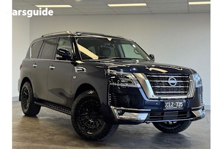 Blue 2023 Nissan Patrol SUV TI-L 4X4
