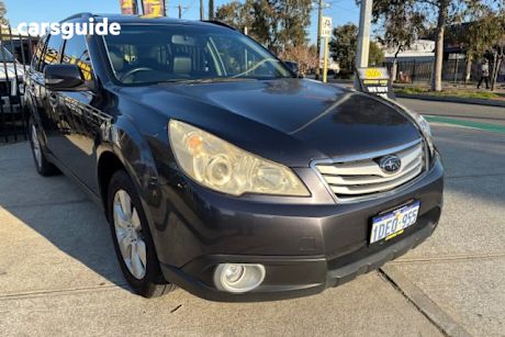 Grey 2009 Subaru Outback Wagon 2.5I Premium