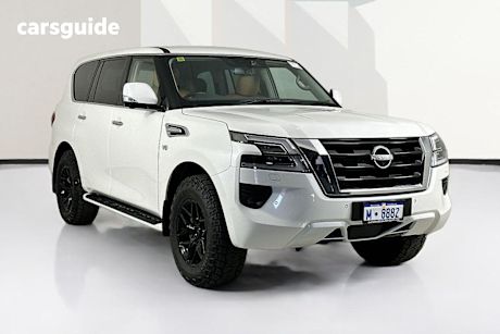 White 2023 Nissan Patrol Wagon Ti (4X4)