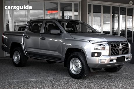 Silver 2025 Mitsubishi Triton Double Cab Pick Up GLX (4X4)