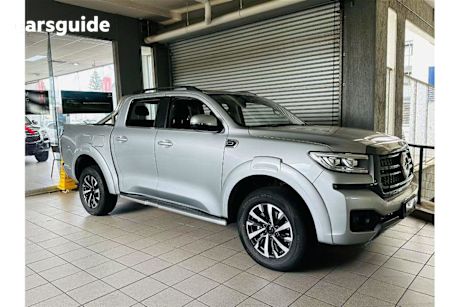 Silver 2025 GWM Cannon Dual Cab Utility Lux (4X4)