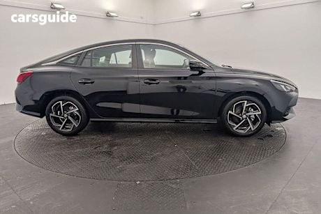 Black 2025 MG MG5 Sedan Essence