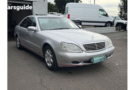 Silver 2002 Mercedes-Benz S-Class Sedan S320 R