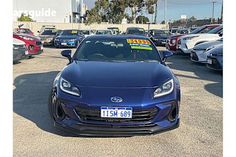 Blue 2023 Subaru BRZ Coupe S R