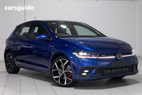 Blue 2025 Volkswagen Polo Hatch GTI F
