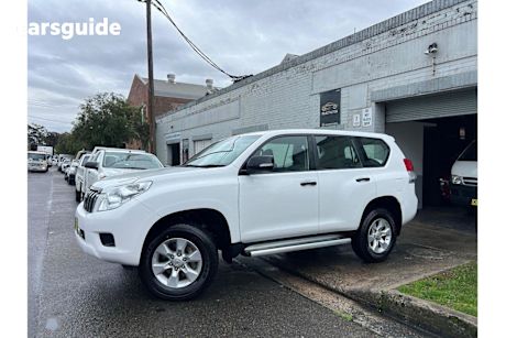 White 2011 Toyota Landcruiser Prado Wagon Gx (4X4)