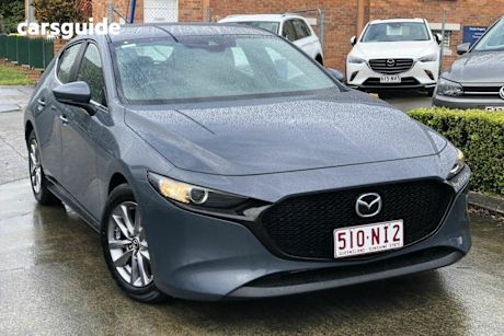Grey 2019 Mazda 3 Hatchback G20 Pure
