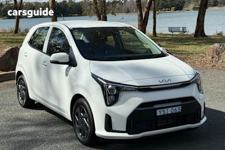 White 2025 Kia Picanto Hatchback Sport (PE2)