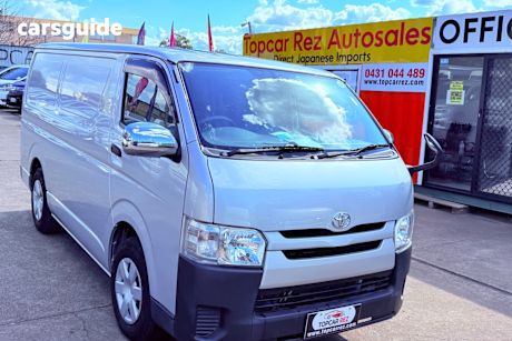 Silver 2019 Toyota HiAce Van Dx