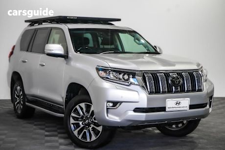 Silver 2021 Toyota Landcruiser Prado Wagon Vx Flat Tailgate