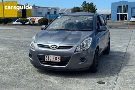 Grey 2011 Hyundai I20 Hatchback Active