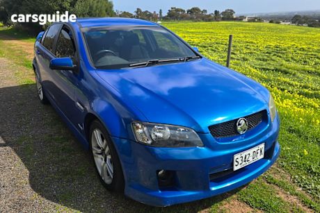 Blue 2009 Holden Commodore Sedan Sv6