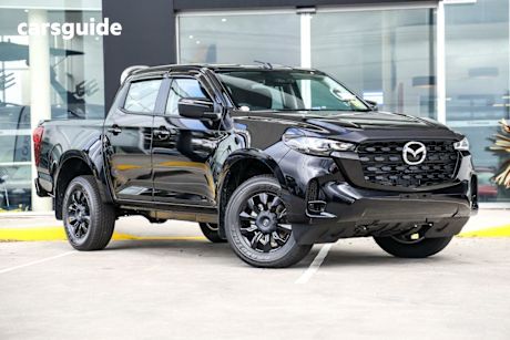 Black 2025 Mazda BT-50 Dual Cab Pick-up Xt (4X4)