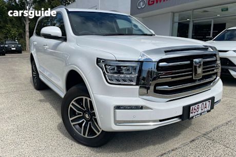 White 2025 GWM Tank 500 Wagon Ultra Hybrid