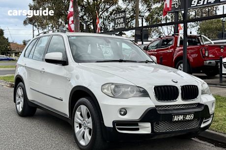 White 2007 BMW X5 Wagon 3.0D