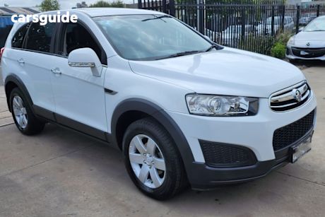 White 2014 Holden Captiva Wagon 7 Ls (Fwd)