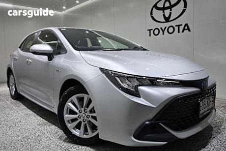 Silver 2024 Toyota Corolla Hatch ASCENT SPORT HYBRID F