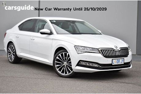 White 2022 Skoda Superb Hatch 162TSI STYLE F