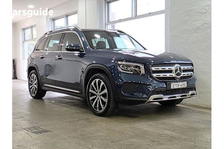 Blue 2022 Mercedes-Benz GLB-Class SUV GLB200 F