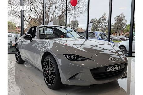 Grey 2025 Mazda MX-5 Convertible G20 RF GT RS