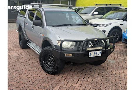 Silver 2008 Mitsubishi Triton Ute Tray GLX R