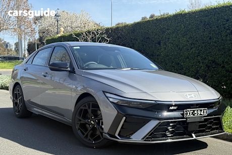 Grey 2025 Hyundai I30 Sedan N Line