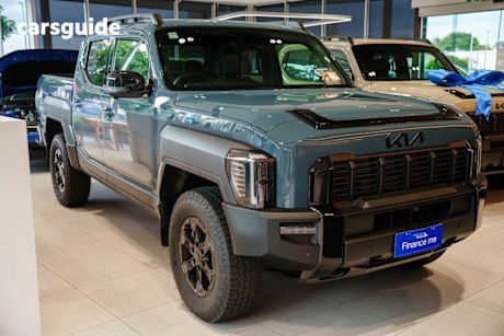 Blue 2025 Kia Tasman Double Cab Pick Up X-PRO (4X4) (std) Body Fender