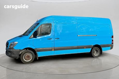 Blue 2015 Mercedes-Benz Sprinter Commercial