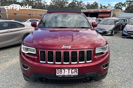 Red 2013 Jeep Grand Cherokee Wagon Laredo (4X4)