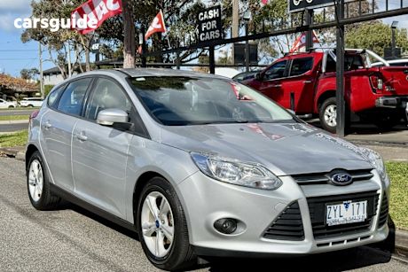 Silver 2013 Ford Focus Hatchback Trend