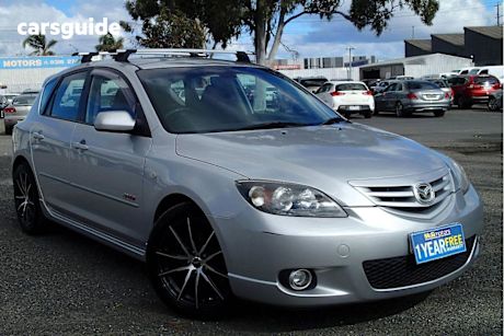 Silver 2004 Mazda 3 Hatchback Sp23