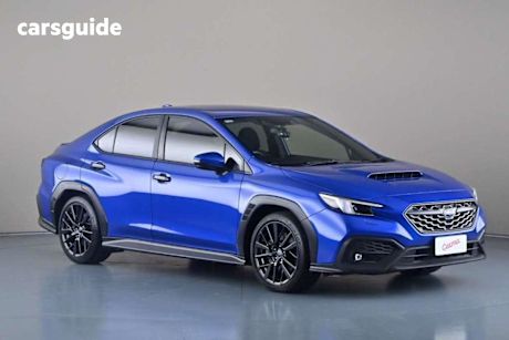 Blue 2022 Subaru WRX Sedan (AWD)