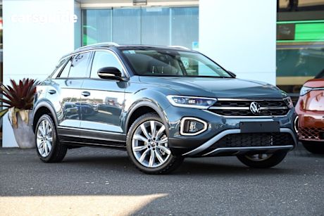 Black 2025 Volkswagen T-ROC Wagon 110TSI Style