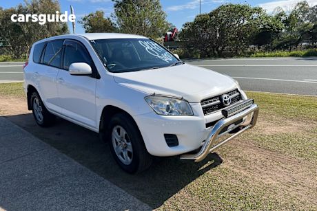 White 2008 Toyota RAV4 Wagon Cv (4X4)