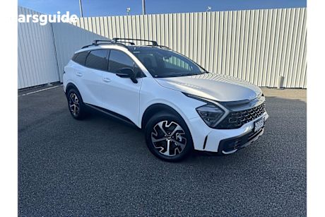 White 2024 Kia Sportage Wagon Gt-Line Hev (Fwd)