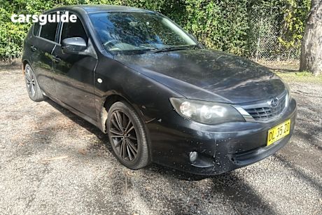 Black 2008 Subaru Impreza Sedan R (Awd)