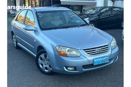 Blue 2007 Kia Cerato Sedan EX F