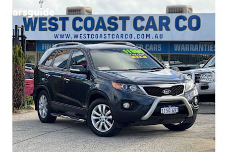 Blue 2012 Kia Sorento Wagon Platinum (4X4)