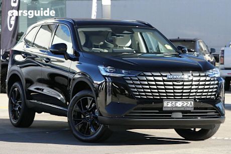 Black 2025 GWM Haval H6 Wagon Ultra