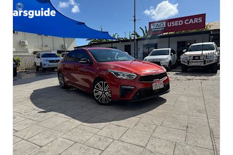 Orange 2020 Kia Cerato Sedan GT F