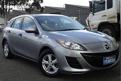Silver 2011 Mazda 3 Hatchback Neo