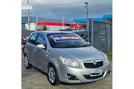 Silver 2009 Holden Barina Hatch F