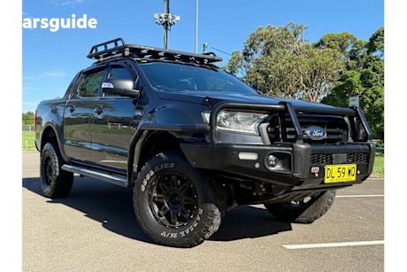 Grey 2019 Ford Ranger Double Cab Pick Up Wildtrak 3.2 (4X4)