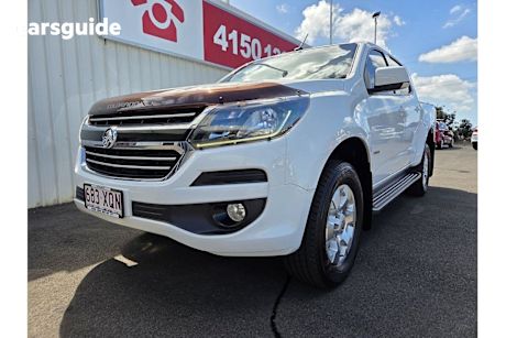 White 2017 Holden Colorado Crew Cab Pickup Lt (4X2)