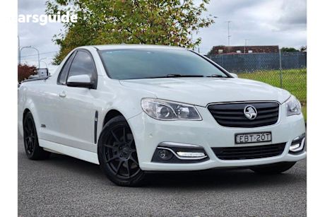 White 2014 Holden UTE Utility Ss