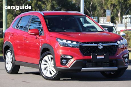 Red 2023 Suzuki S-Cross Hatch F